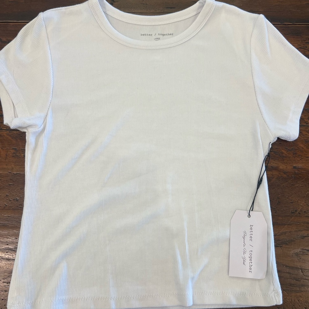 Women’s Basic White T-Shirt